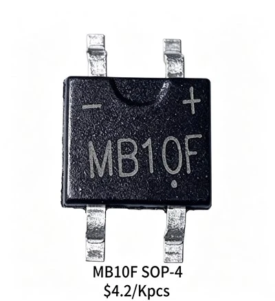 Rectificador de puente MB10F